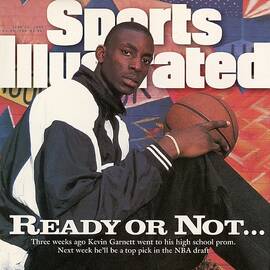 Farragut Career Academy Kevin Garnett, 1995 Nba Draft Sports Illustrated Cover by Sports Illustrated
