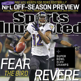 Fear The Bird, Revere The Bird Super Bowl Xlvii Champs Sports Illustrated Cover by Sports Illustrated