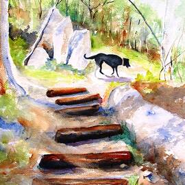 Filtered Sunlight by Carlin Blahnik CarlinArtWatercolor