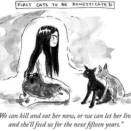 First Cats To Be Domesticated by Carolita Johnson