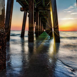 Fishing Pier, South West Florida by Laura Zeid
