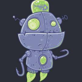 Fishing Robot by John Schwegel