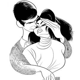 Five Miles To Midnight by Al Hirschfeld