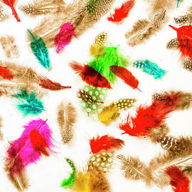 Floating in colourful abstract by Jorgo Photography