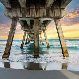 Florida, South Florida, Pompano Beach Pier by Lumiere