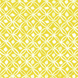Flower Power Pattern Ve by Mike Schick