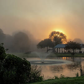 Foggy Sunrise by Richard DeYoung