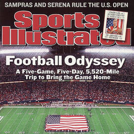 Football Odyssey A Five-game, Five-day, 5,520-mile Trip To Sports Illustrated Cover by Sports Illustrated