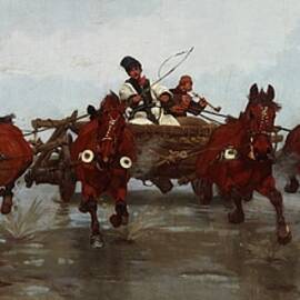 Four-in-hand by Jozef Chelmonski