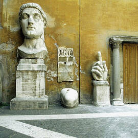 Fragments Of The Constantine Statue by Medioimages photodisc