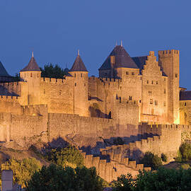 France, Languedoc, Carcassonne, Castle by Martin Child