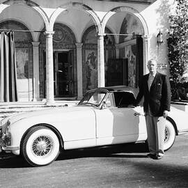 Frank E Campbell Jr Seen Here Posed by Bert Morgan