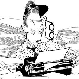 Fred Allen by Al Hirschfeld