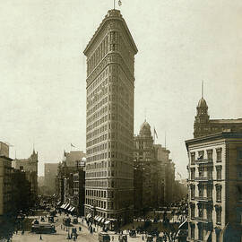 Fuller Flat Iron Building, New York by The New York Historical Society