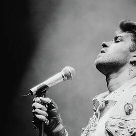 George Michaels First Solo Tour by Michael Putland