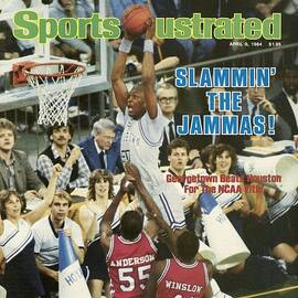 Georgetown University Michael Graham, 1984 Ncaa National Sports Illustrated Cover by Sports Illustrated