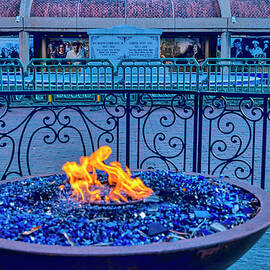 Georgia, Atlanta, Eternal Flame At The King Center by Claudia Uripos