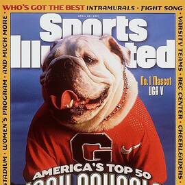 Georgia Bulldogs Mascot Uga V Sports Illustrated Cover by Sports Illustrated