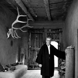 Georgia O'keeffe At Her Abiquiu Home by Cecil Beaton