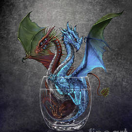 Gin and Tonic Dragon by Stanley Morrison