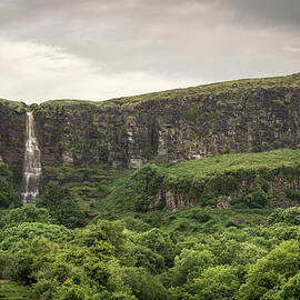 Glencar Waterfall At Glencar Lake, County Leitrim, Ireland, Europe by Günther Bayerl