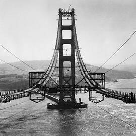 Golden Gate Bridge by Hulton Archive