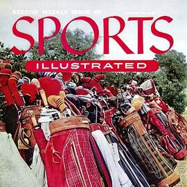 Golf Bags, 1954 Masters Tournament Sports Illustrated Cover by Sports Illustrated