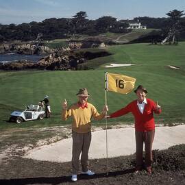 Golfing Pals by Slim Aarons