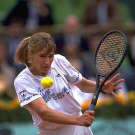 Graf West Germany French Open by Simon Bruty