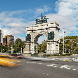Grand Army Plaza, Brooklyn by Arcangelo Piai