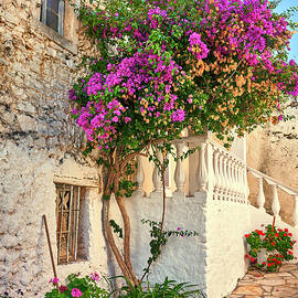 Greece, Ionian Islands, Corfu Island, Afionas Village by Jan Wlodarczyk