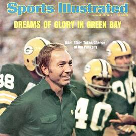 Green Bay Packers Coach Bart Starr Sports Illustrated Cover by Sports Illustrated