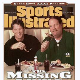 Green Bay Packers Qb Brett Favre And Coach Mike Holmgren Sports Illustrated Cover by Sports Illustrated