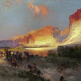 Green River Cliffs by Thomas Moran