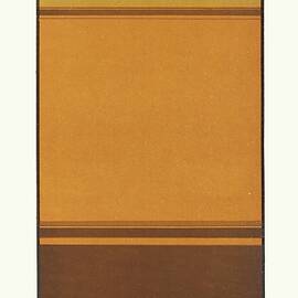 Harmony Of Analogy In Broken Orange And Yeliow-brown by James Ward