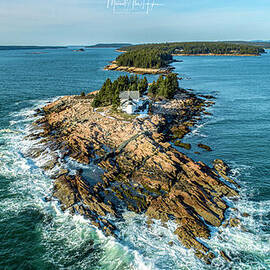 Heart of Frenchmans Bay  by Veterans Aerial Media LLC