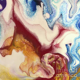 Hebrews 12 2. Looking Unto Jesus. Abstract Christian Wall Art by Mark Lawrence