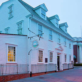 Historical Newport National Bank, Ri by Claudia Uripos