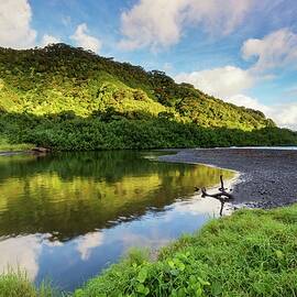 Honomanu Bay, Maui, Hawaii by Roland Gerth