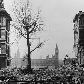 Hospital Bombing by Fox Photos