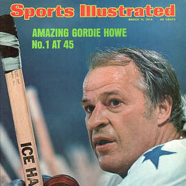 Houston Aeros Gordie Howe Sports Illustrated Cover by Sports Illustrated