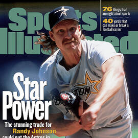 Houston Astros Randy Johnson... Sports Illustrated Cover by Sports Illustrated