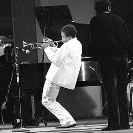 Hugh Masekela Performing by Tom Copi