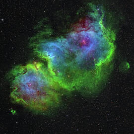 Ic 1848, The Soul Nebula In by Stocktrek Images