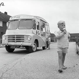 Ice Cream Van by Bert Hardy Advertising Archive