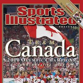 Ice Hockey, 2010 Winter Olympics Sports Illustrated Cover by Sports Illustrated