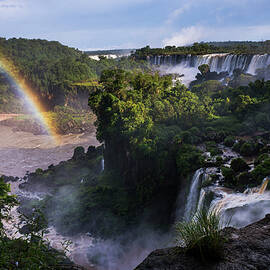 Iguassu Falls In Argentina by Matt Williams-ellis