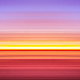 India Colors - Abstract Wide Sunset 3 by Stefano Senise