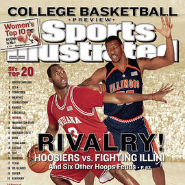 Indiana University D.j. White And University Of Illinois Sports Illustrated Cover by Sports Illustrated