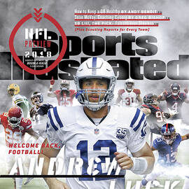 Indianapolis Colts Andrew Luck, 2018 Nfl Football Preview Sports Illustrated Cover by Sports Illustrated